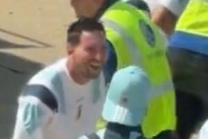 阿根廷过安检罗梅罗打火机被没收,梅西大笑不已
