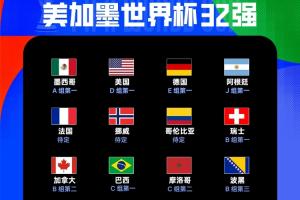 世界杯16强名单出炉：科特迪瓦小组第二成功晋级，厄瓜多尔小组第三进入淘汰赛